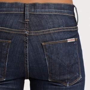 Hudson Nico Super Skinny Dark Wash Mid-rise Jeans